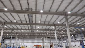 high bay iluminação industrial