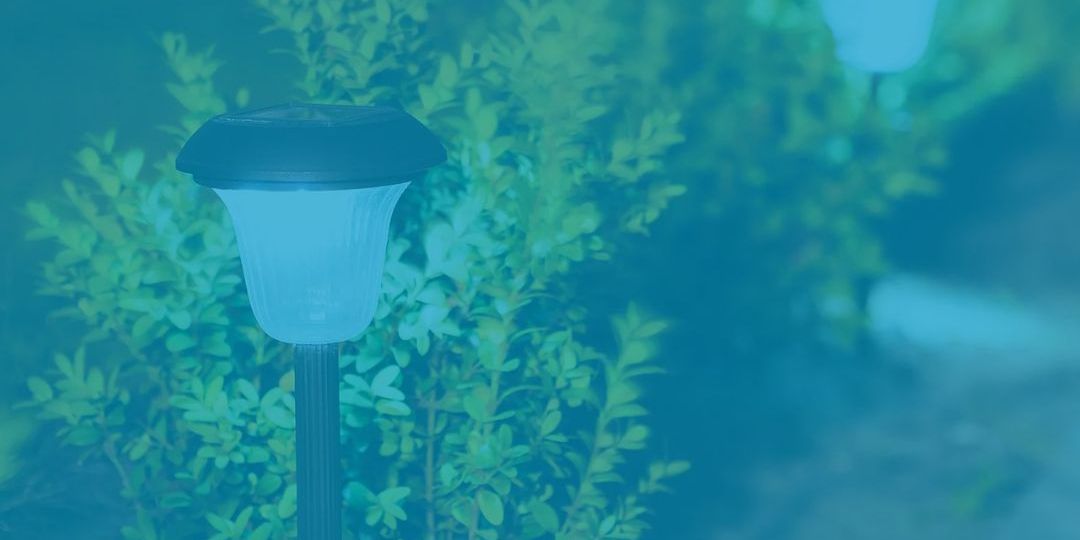 capa iluminação jardim